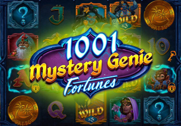 Слот 1001 Mystery Genie Fortunes в казино Франк
